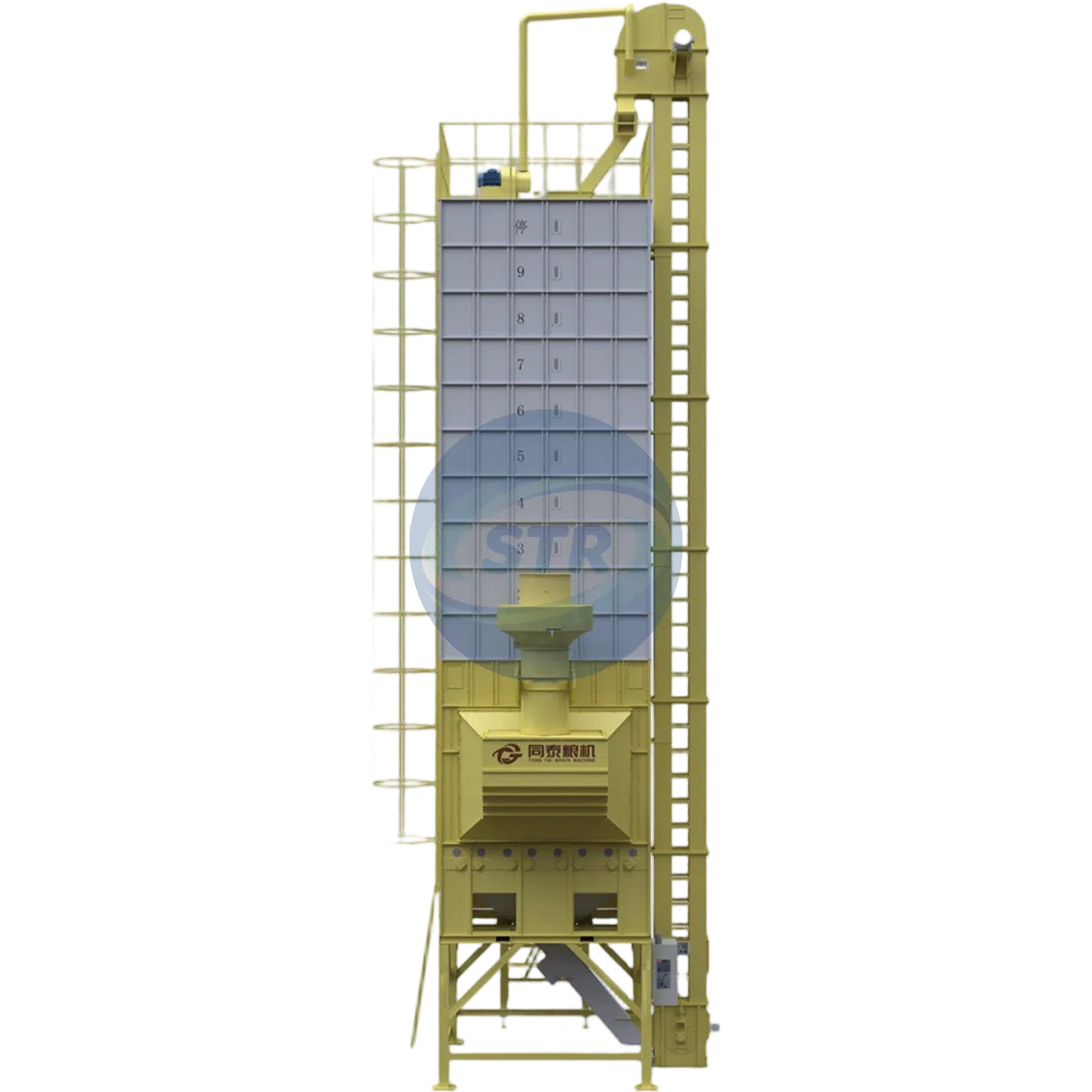 5HHL-32 low-temperature circulating batch grain dryer for paddy and rice drying