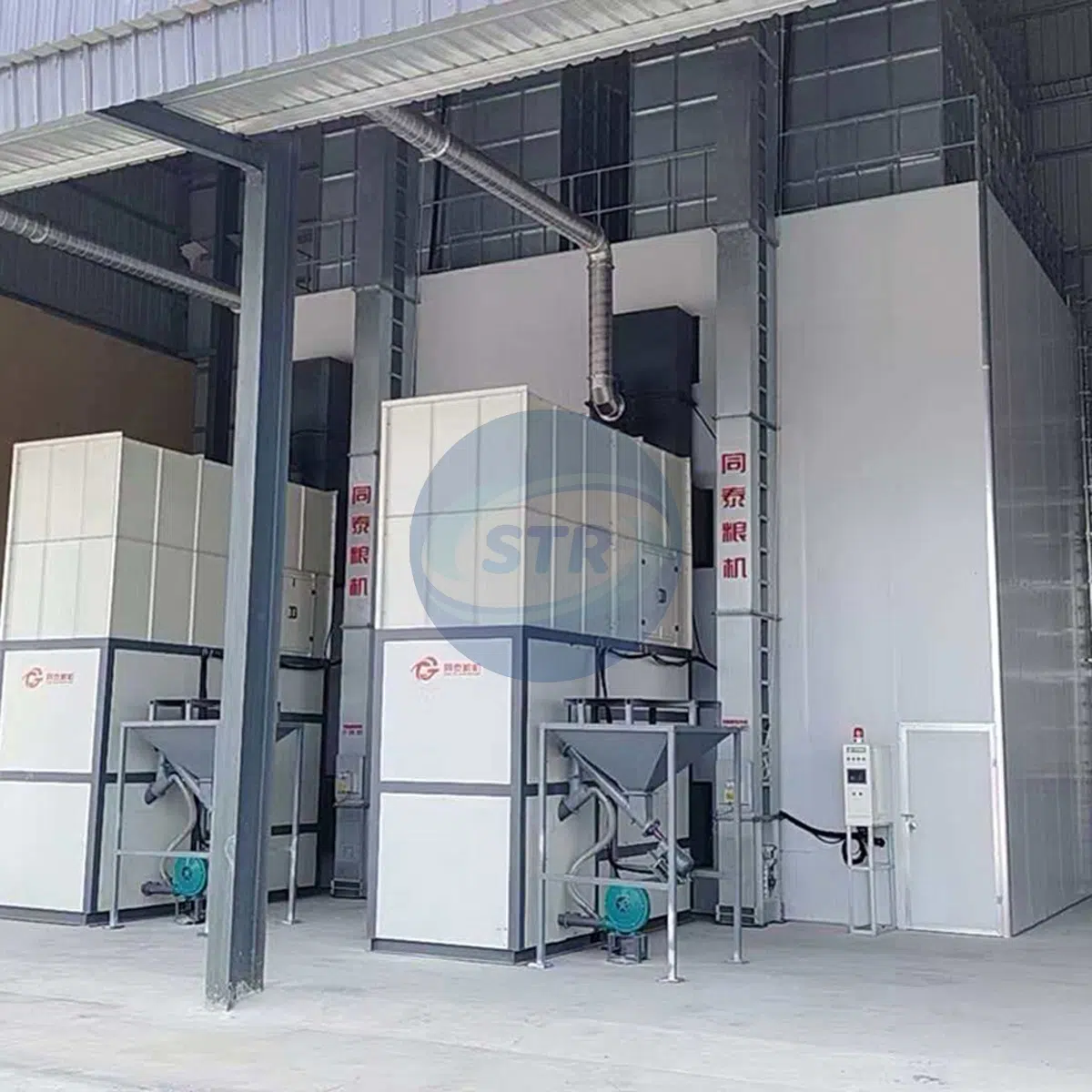 5L-90 heavy duty biomass pellet furnace for large drying hubs