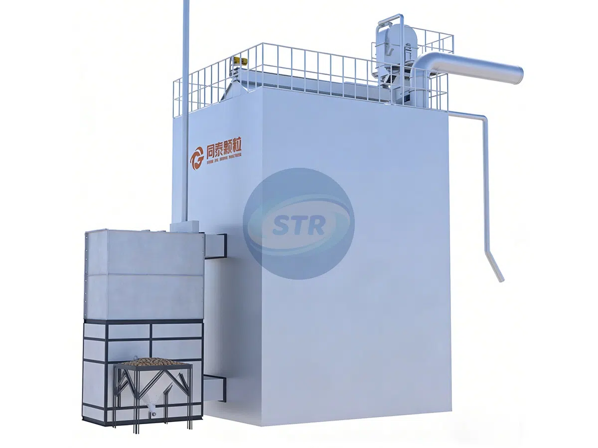 35-ton low temperature batch grain dryer