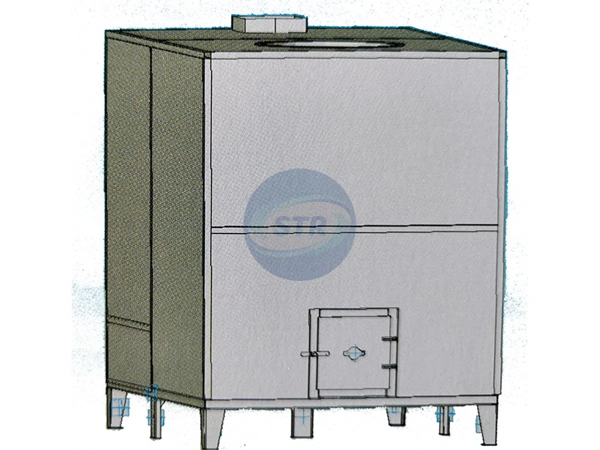 5L-45 compact biomass pellet furnace for small drying projects